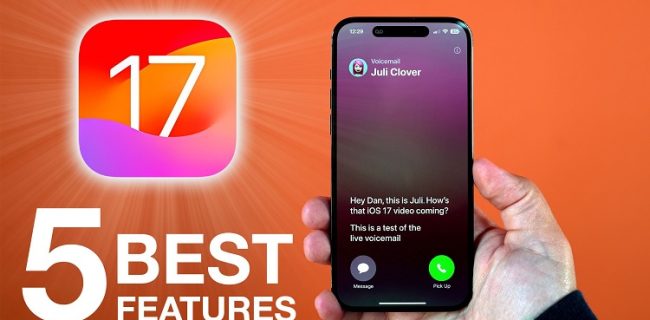 پنج قابلیت برتر جدید iOS 17