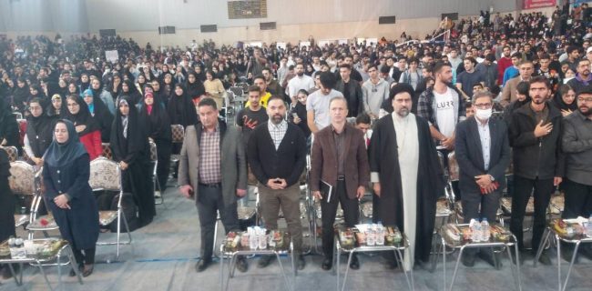 مراسم استقبال از نودانشجویان واحد تهران شمال