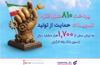 حمایت بیش از 170 همتی بانک رفاه کارگران از تولید ملی در سال 1403 حمایت بیش از ۱۷۰ همتی بانک رفاه کارگران از تولید ملی در سال ۱۴۰۳