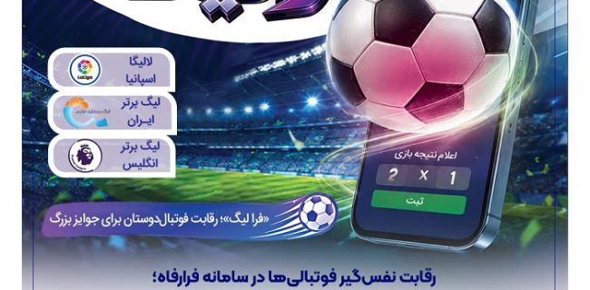 فهرست برندگان شهریور ماه طرح «فرالیگ» بانک رفاه کارگران اعلام شد فهرست برندگان شهریور ماه طرح «فرالیگ» بانک رفاه کارگران اعلام شد